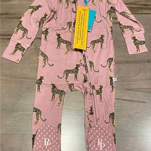 Posh Peanut 9-12 Mara Ruffled Footie